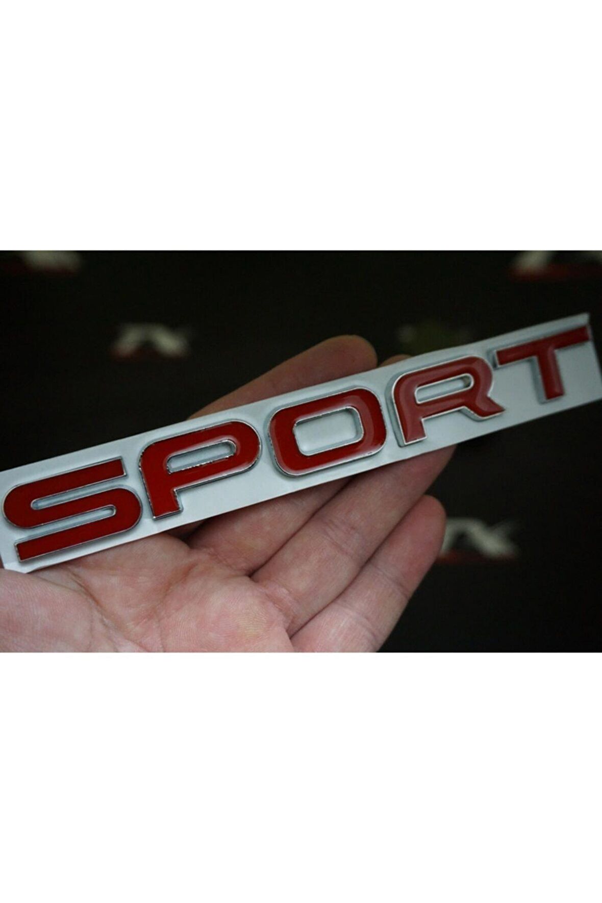 Range Rover Sport Krom Metal Bagaj Logo Amblem 3m 3d