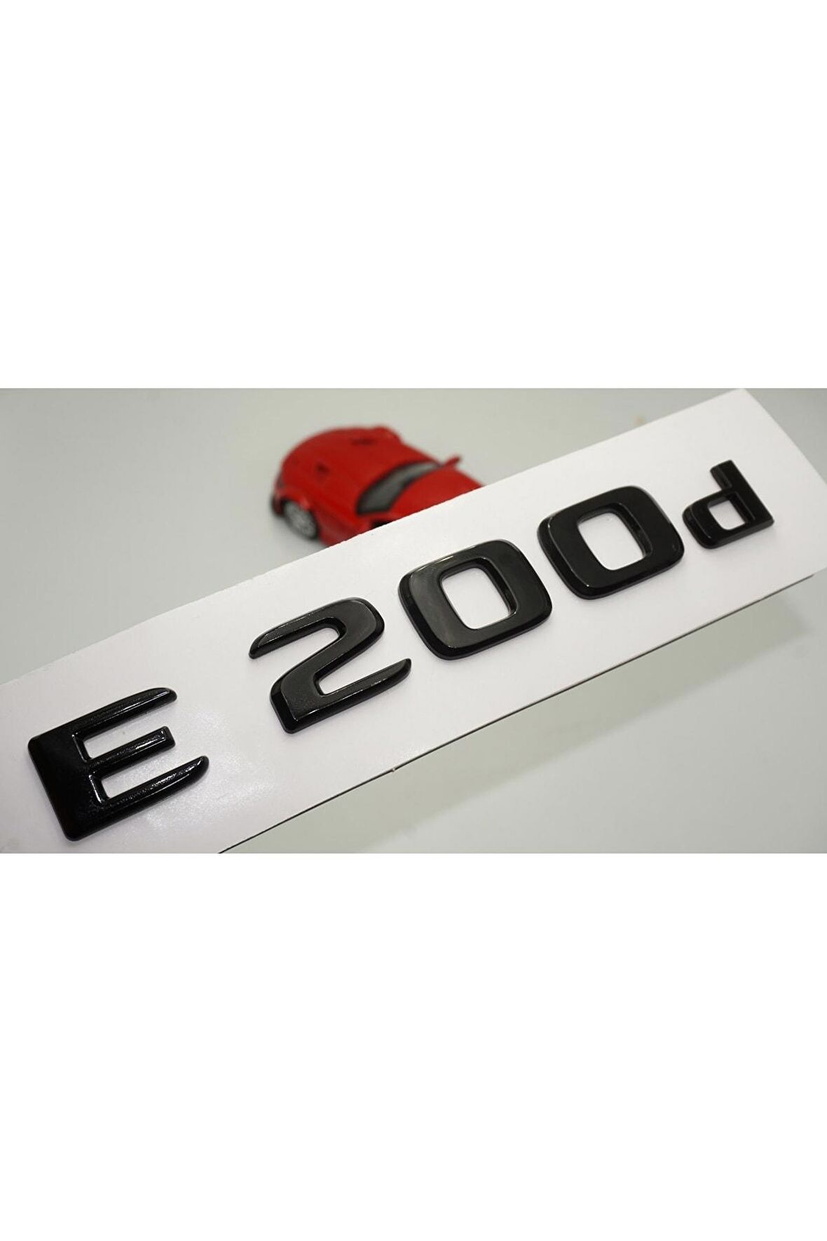 E 200d Bagaj Parlak Siyah Abs 3m 3d Yazı Logo