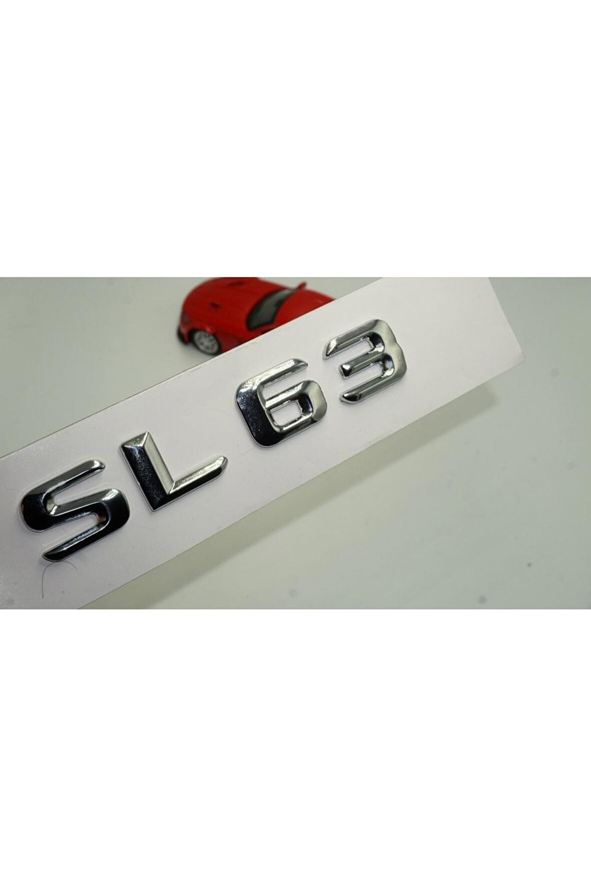 Benz Sl 63 Bagaj Krom Metal 3m 3d Yazı Logo