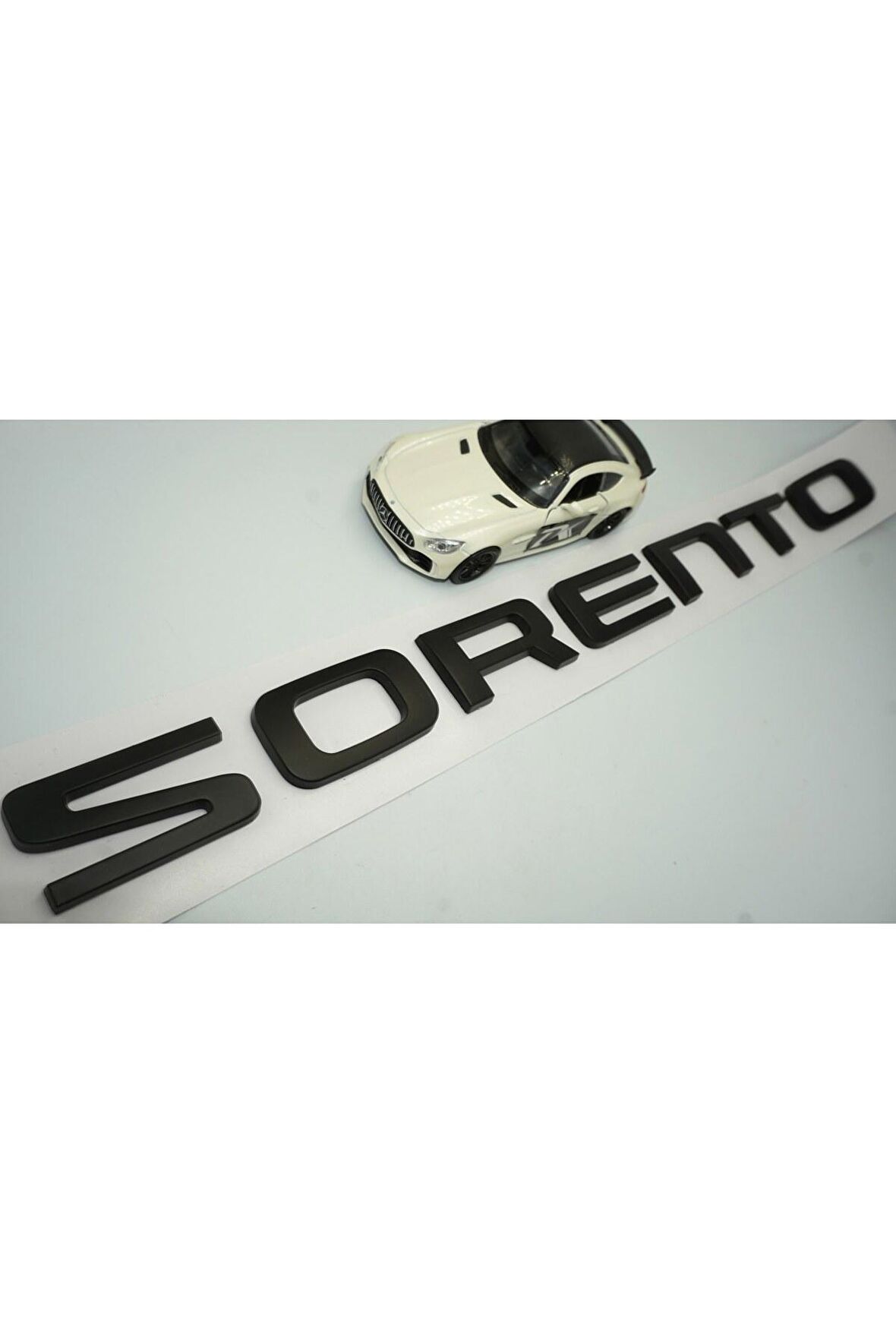 DK Kia Sorento 2021 2023 Ön Kaput Ve Bagaj 3M ABS Siyah Yazı Logo