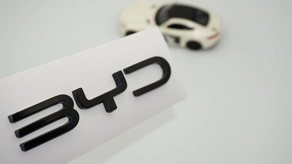 DK Tuning Byd Bagaj Siyah ABS Bagaj Yazı Logo Arma