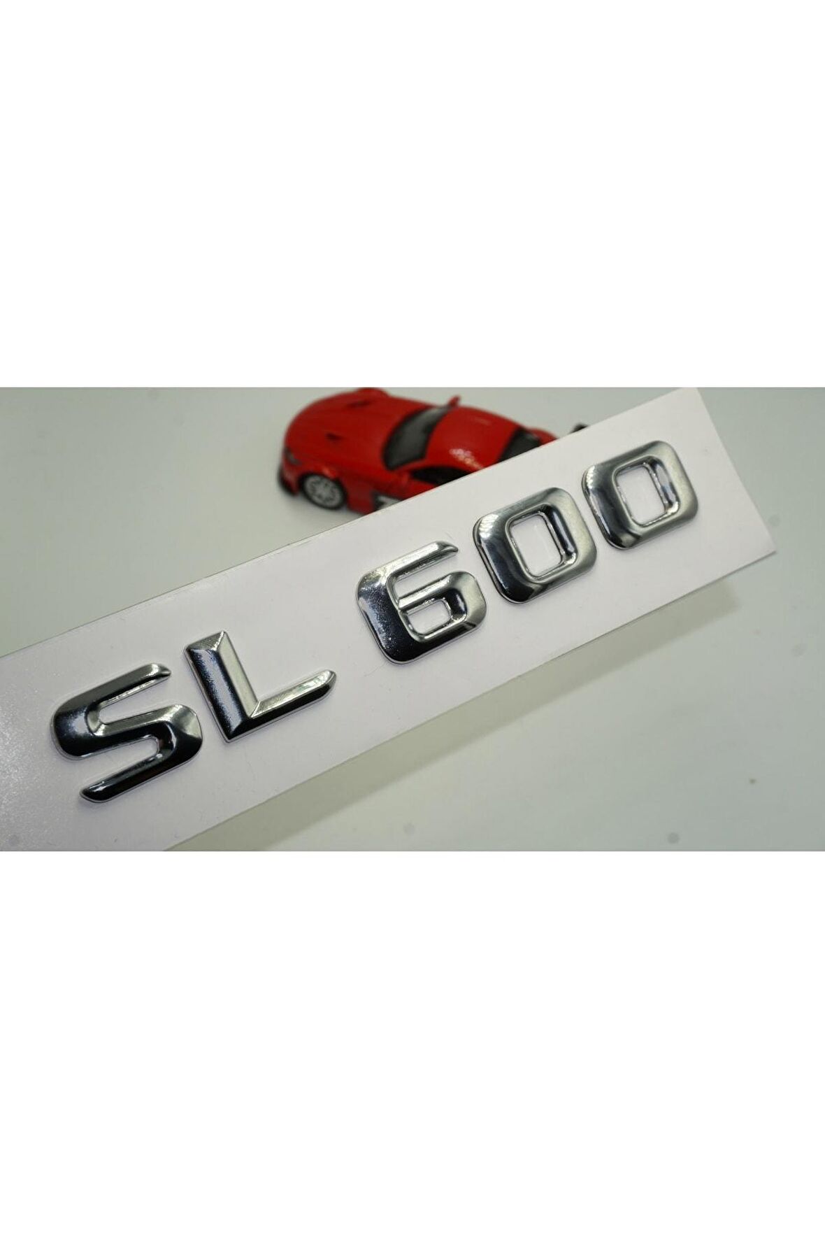 Benz 600 Sec Bagaj Krom Metal 3m 3d Yazı Logo