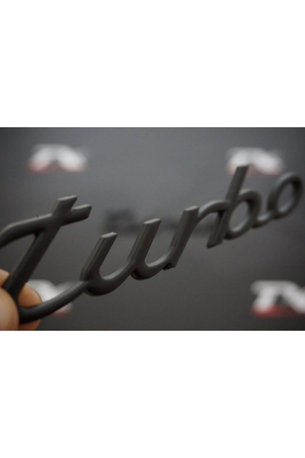 Porsche Macan Panamera Cayenne 911 Bagaj Logo