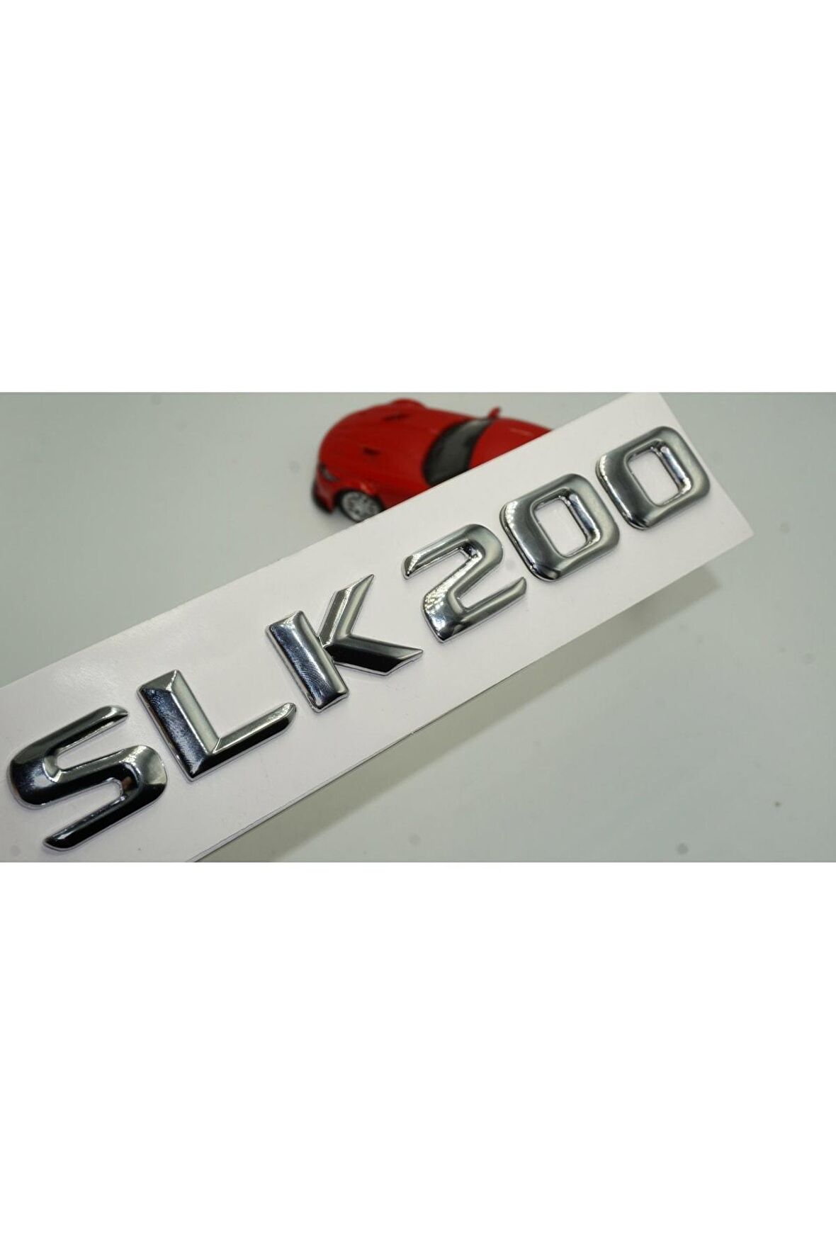 Benz Slk 200 Bagaj Krom Metal 3m 3d Yazı Logo