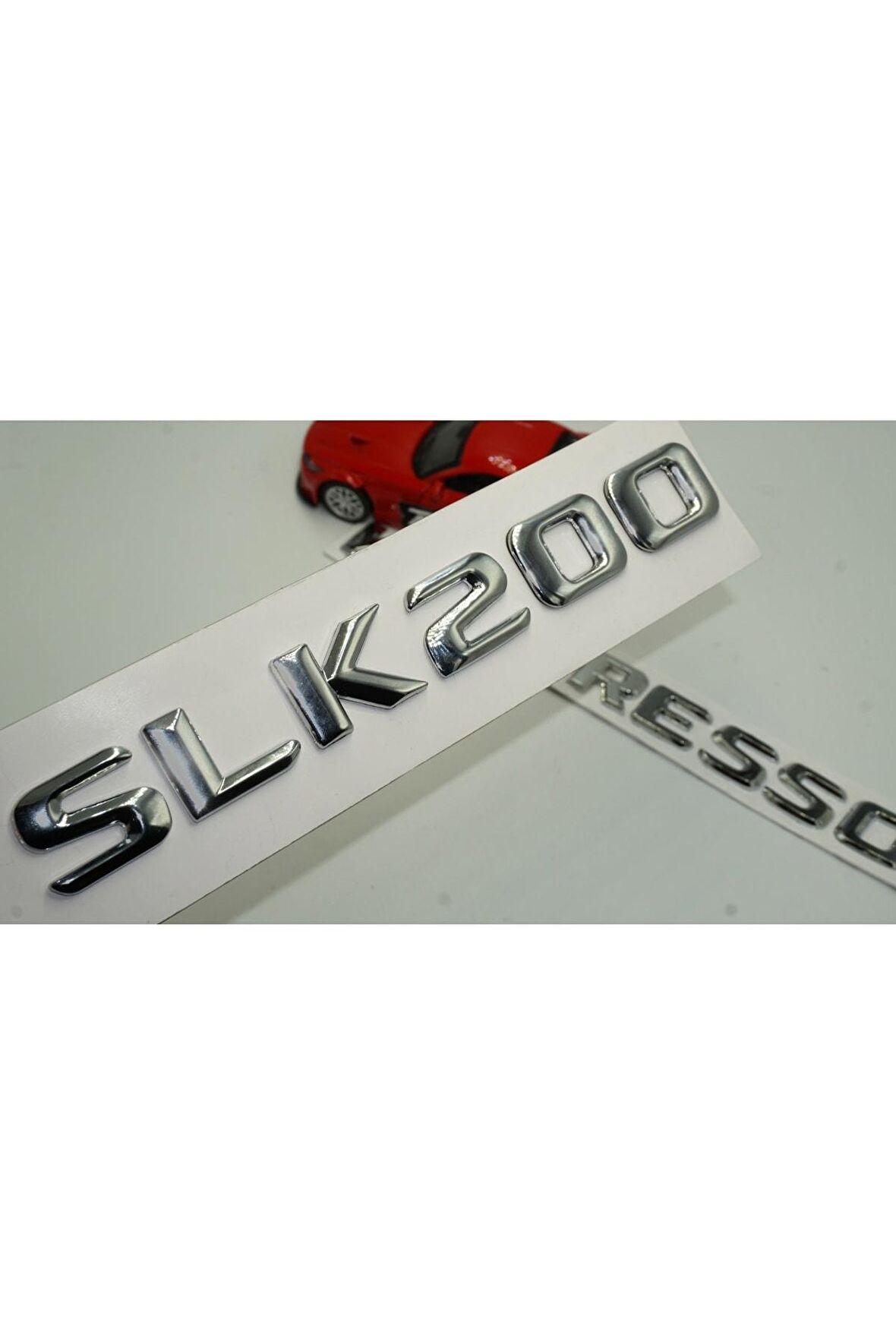 Benz Slk 200 Kompressor Bagaj Krom Metal 3m 3d Yazı Logo