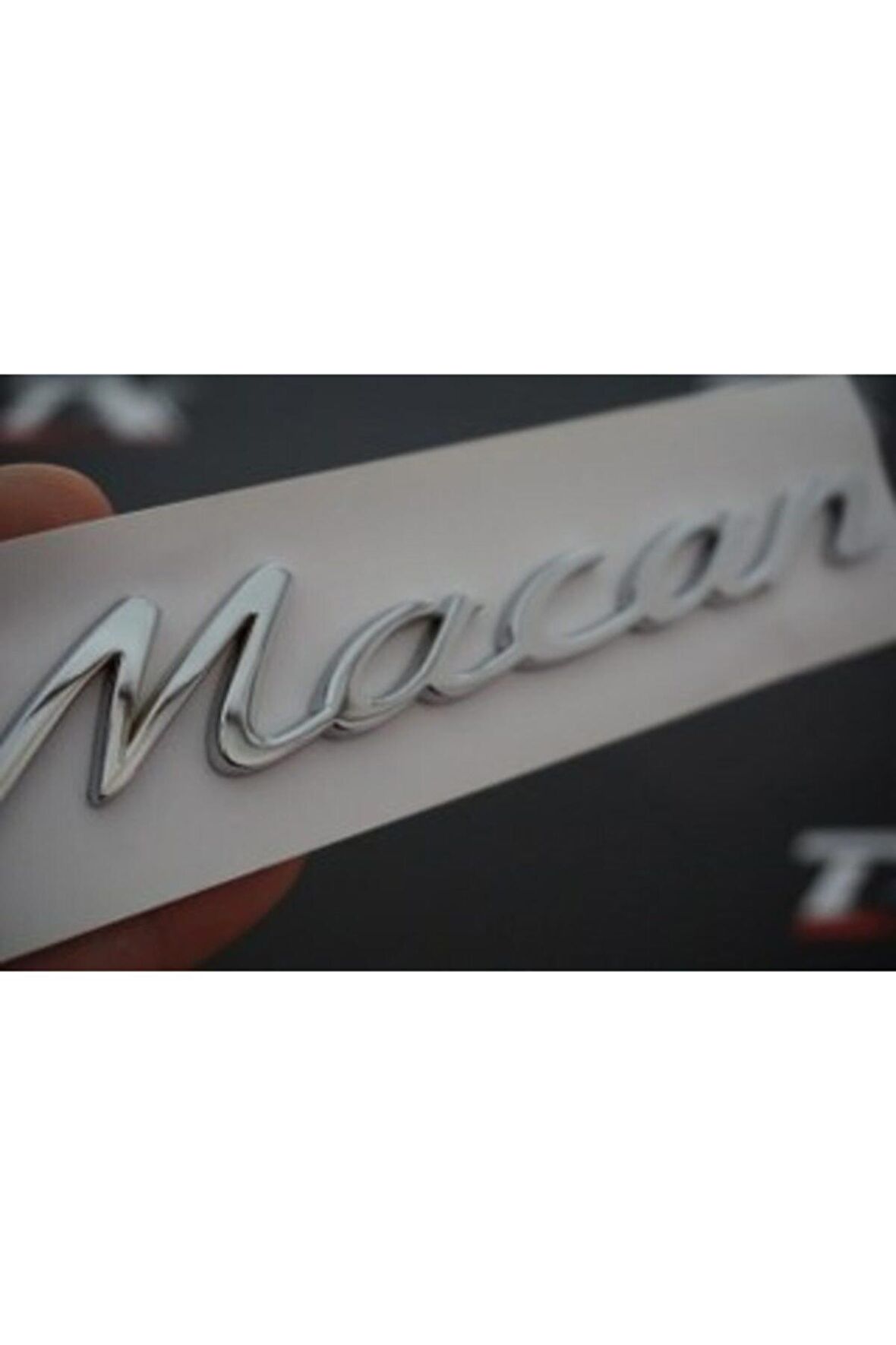 Macan Metal 3m Bagaj Logo Orjinal Ürün