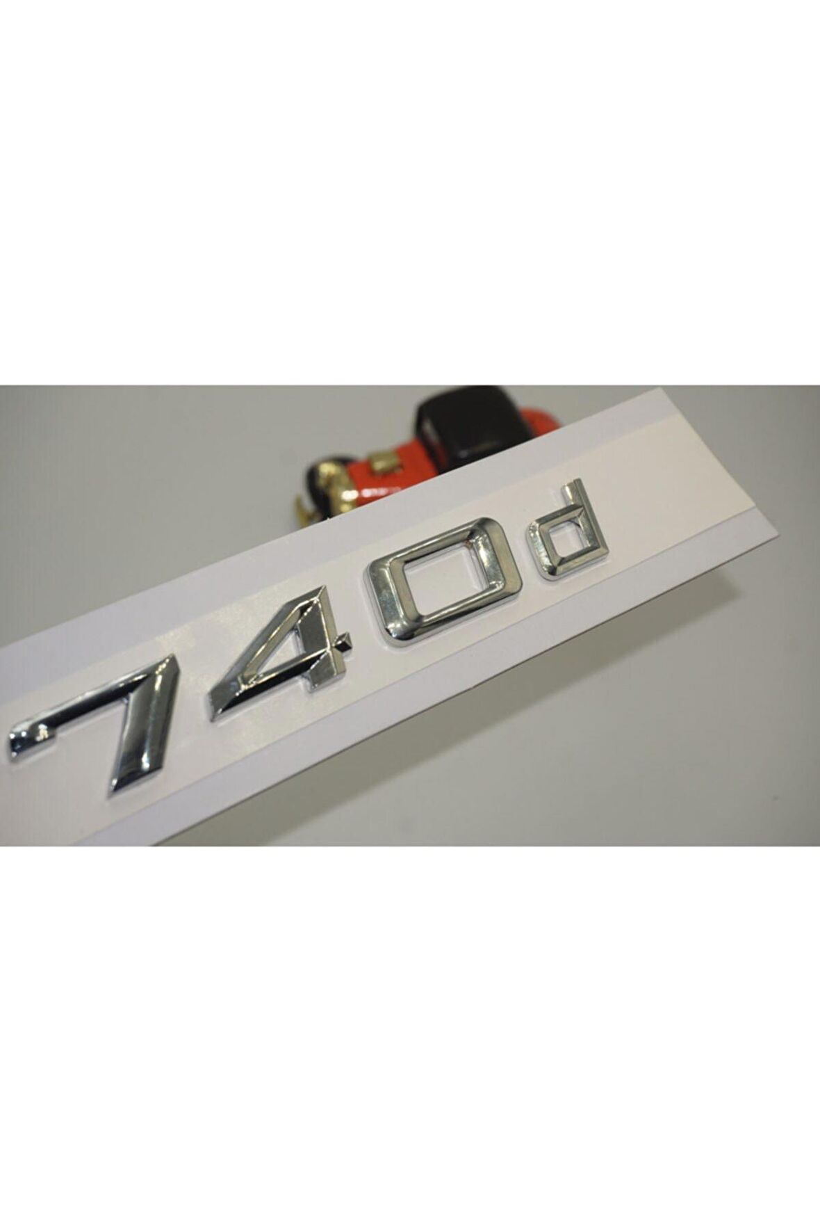 Bmw 740d Bagaj Krom Metal 3m 3d Yazı Logo