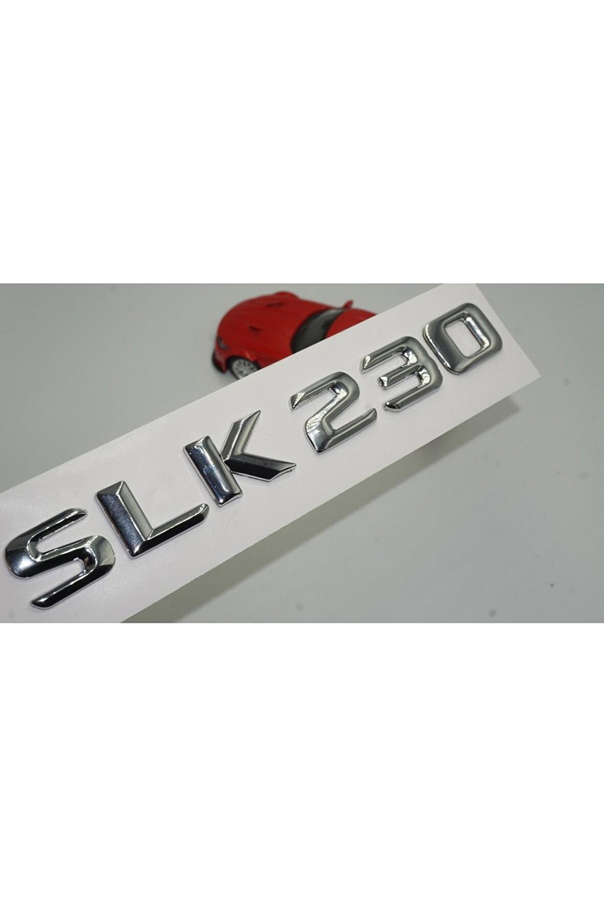 Benz Slk 230 Bagaj Krom Metal 3m 3d Yazı Logo