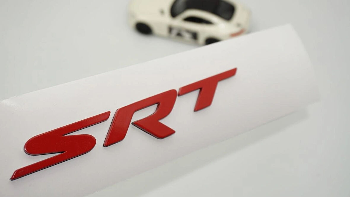 DK Tuning Dodge Challenger Billet SRT Kırmızı Logo Arma