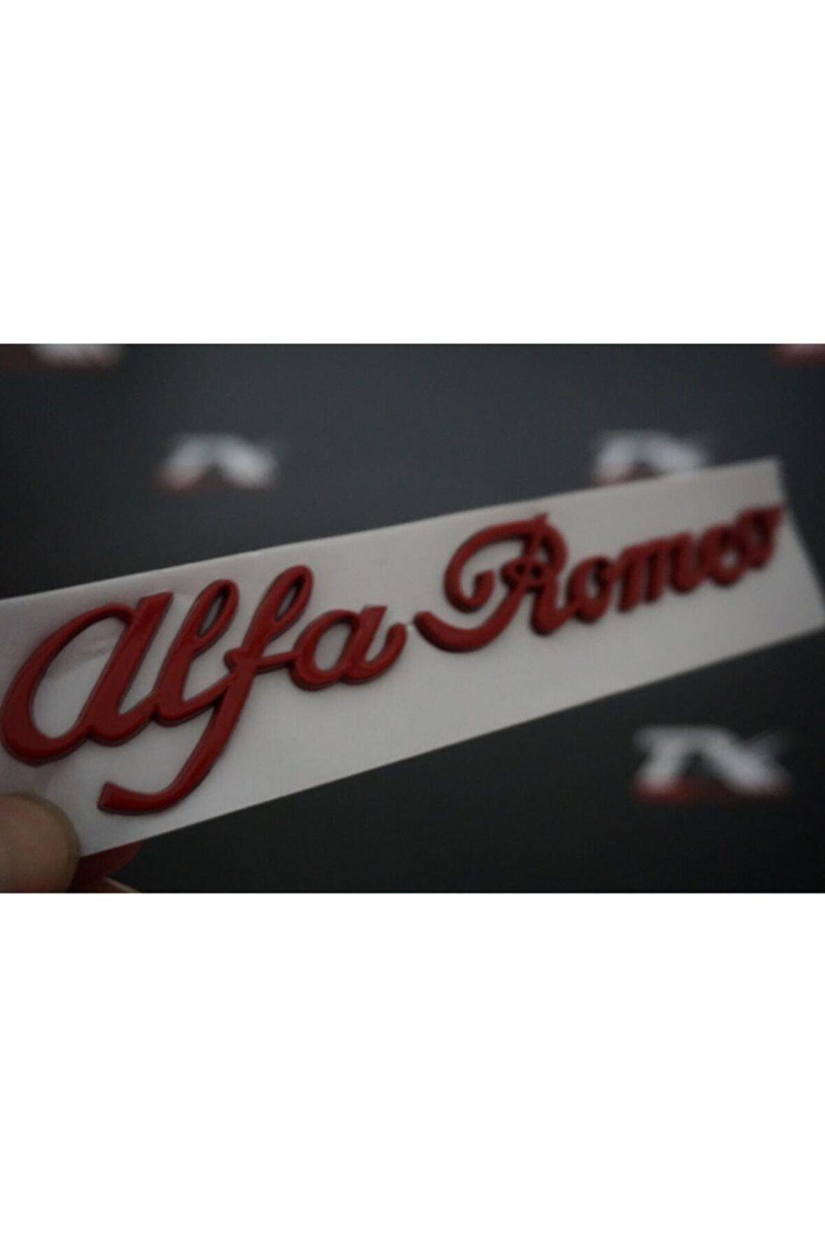 Bagaj 3m 3d Krom Metal Logo