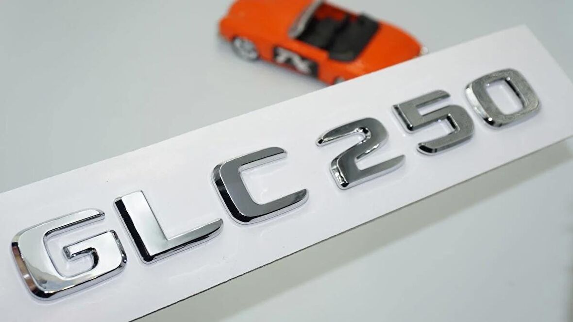 DK Tuning GLC 250 Bagaj Krom ABS Yazı Logo Benz İle Uyumlu
