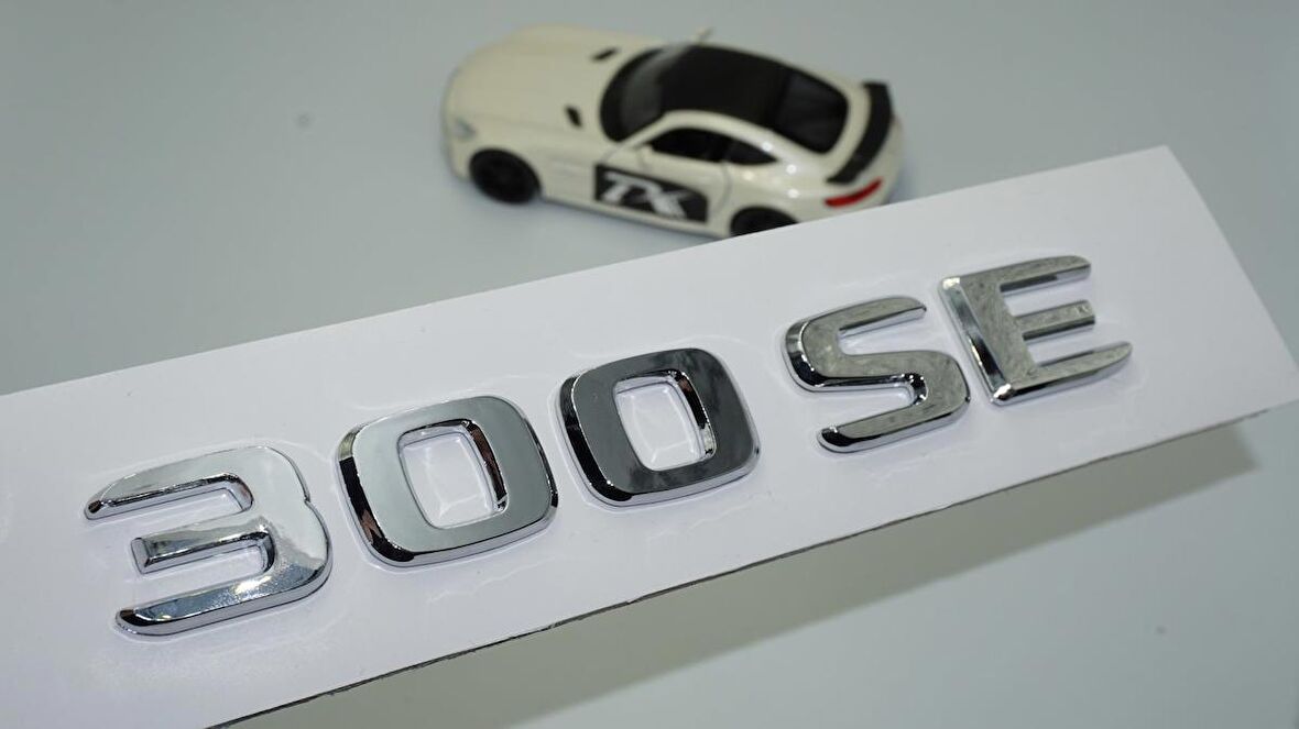 Dk Tuning 300SE Bagaj Krom Abs 3m 3d Yazı Logo Benz İle Uyumlu