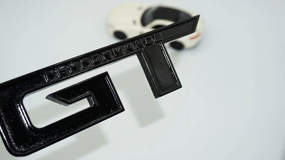 DK Tuning Mustang GT Performance Siyah Logo Arma Ford İle Uyumlu