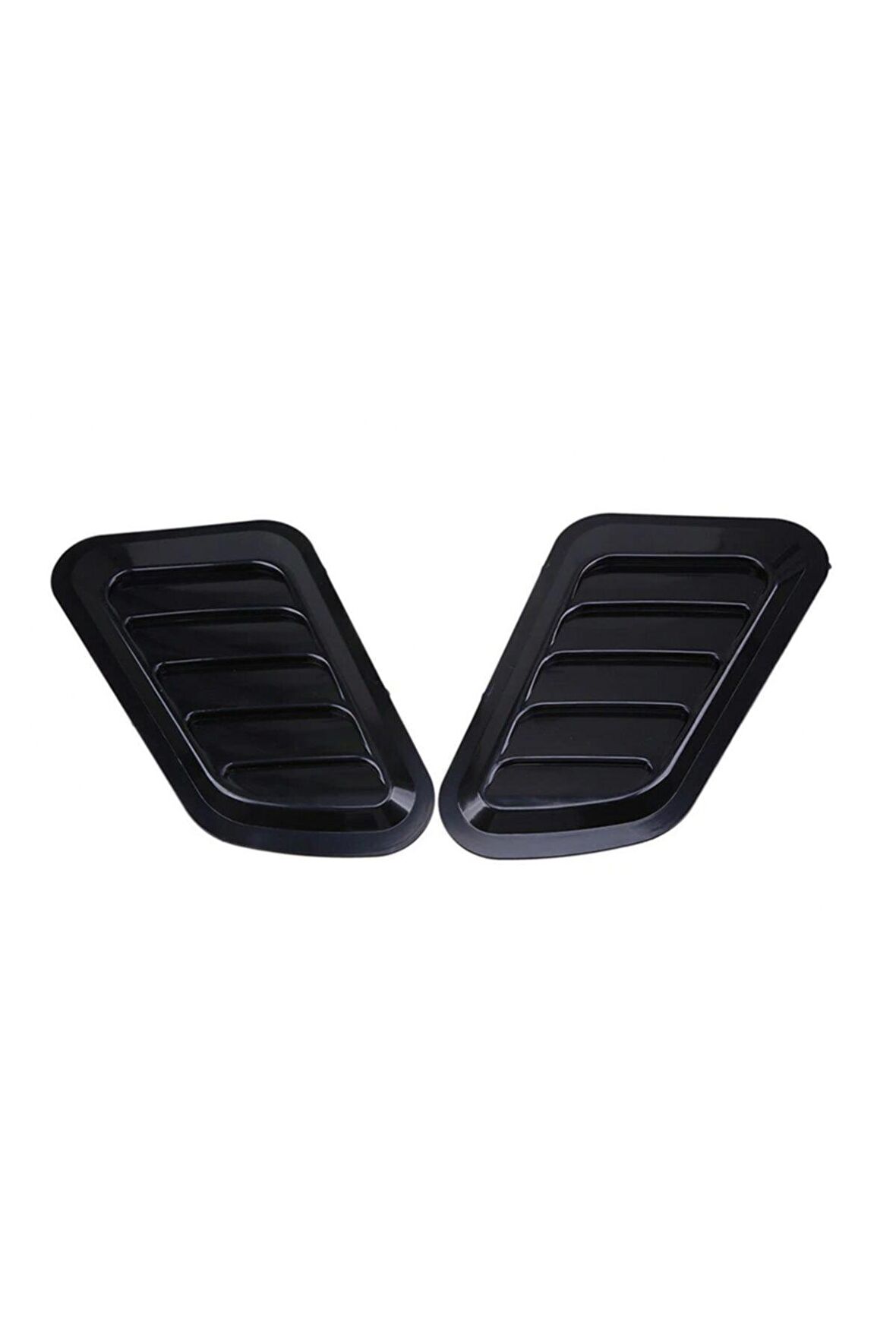 Off Road Arazi Aracı Otomobil Ön Kaput Glossy Black Air Flow Rüzgarlık