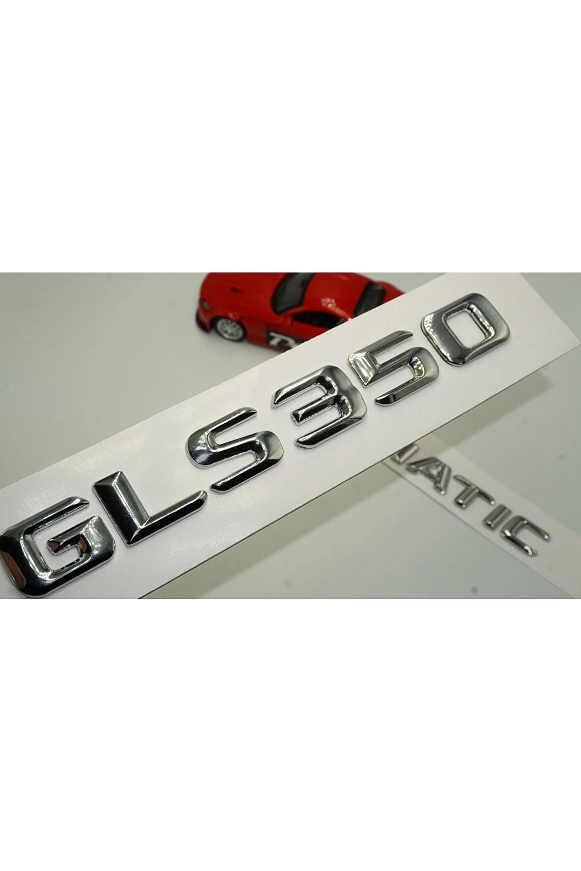 Benz Gls 350 4matic Bagaj Krom Metal 3m 3d Yazı Logo