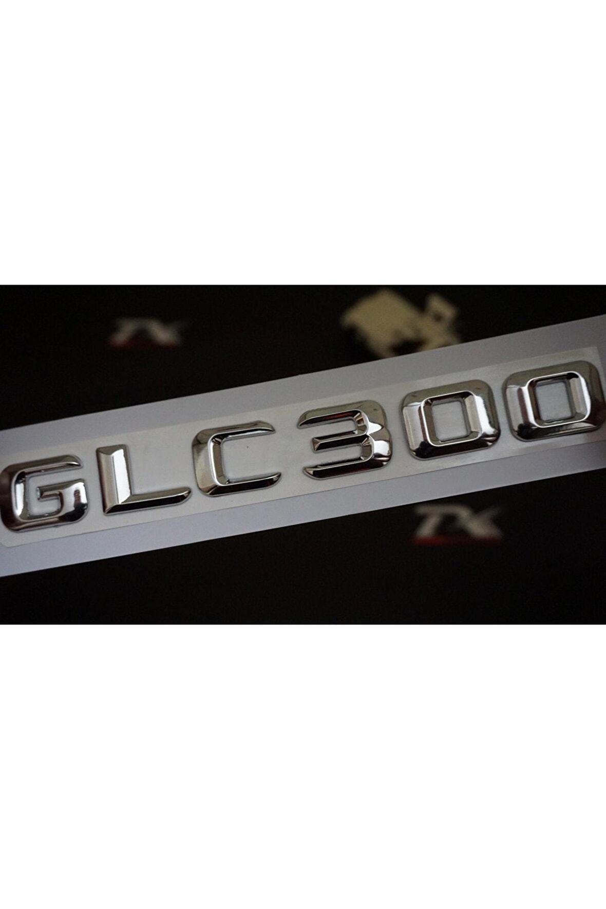 Glc300 Bagaj Krom Metal 3m 3d Yazı Logo