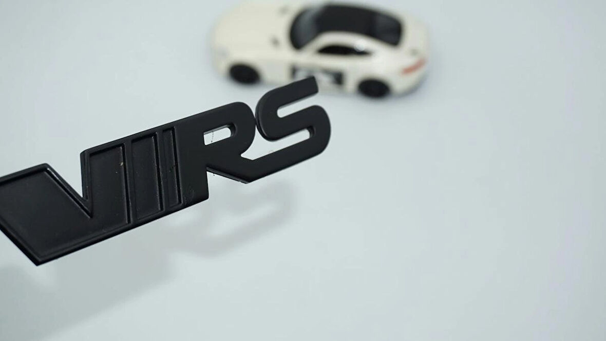 DK Tuning Skoda VRS Bagaj Siyah 3M 3D Logo Arma