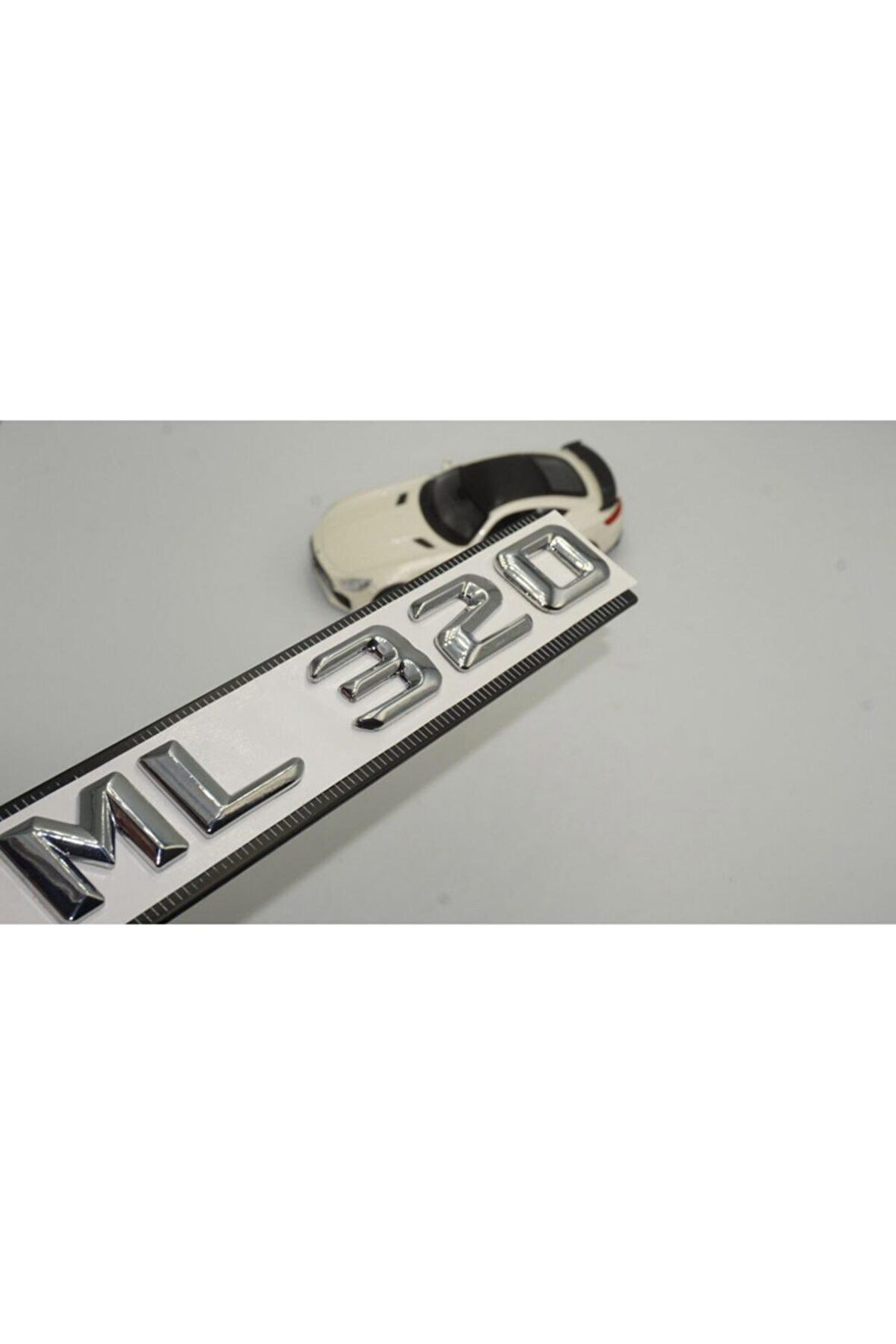 Mercedes Benz Ml320 Bagaj Krom Metal 3m 3d Yazı Logo