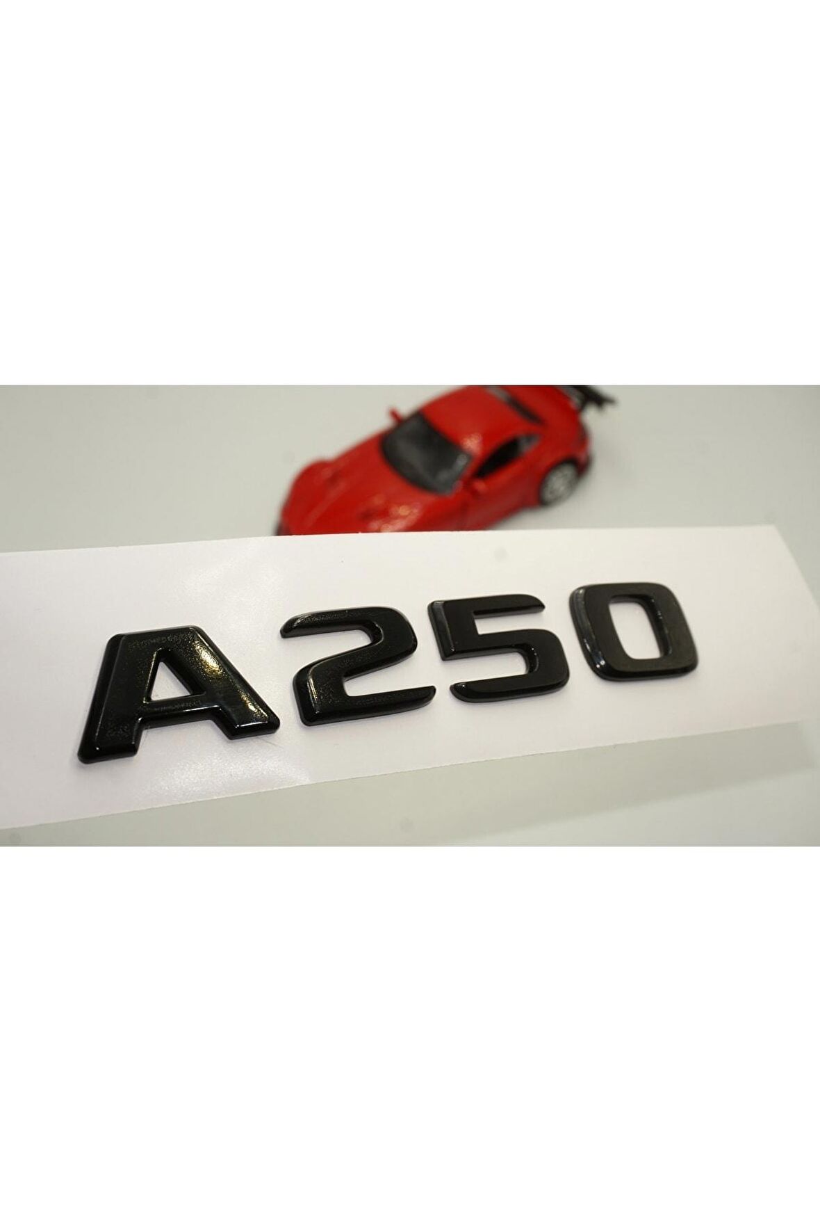 A 250 Bagaj Parlak Siyah Abs 3m 3d Yazı Logo