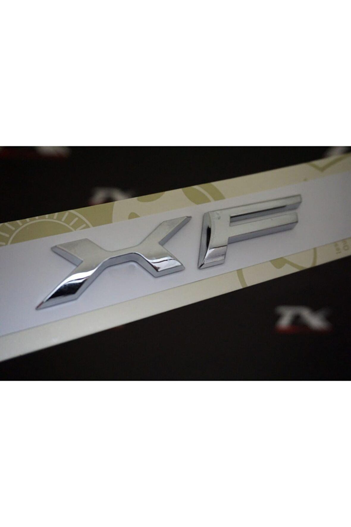 Xf Bagaj 3m 3d Krom Logo Amblem Orjinal Ürün