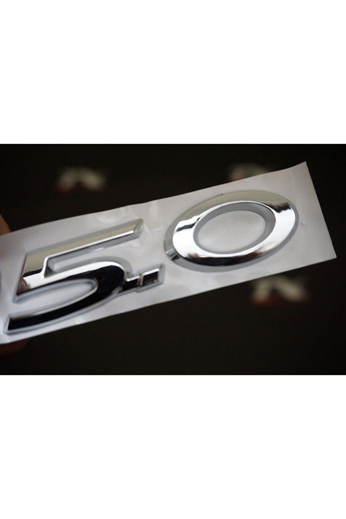 5.0 Xj Xjl Xf Bagaj 3m 3d Krom Logo Amblem Orjinal Ürün