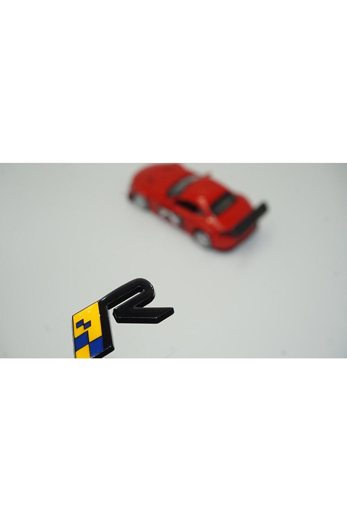 Volvo R Rozet Isveç Bayrağı 3m 3d Siyah Metal Bagaj Yazı Logo