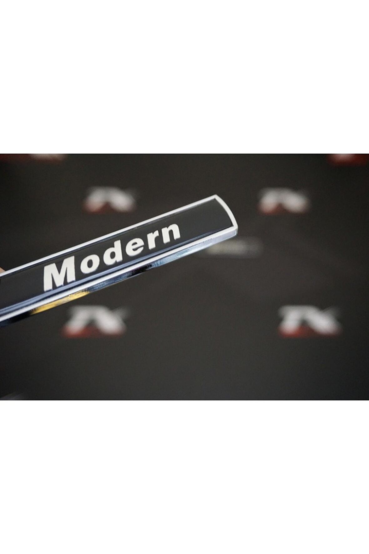 Bmw Modern Yan Çamurluk 3m 3d Krom Logo Amblem Seti Orjinal Ürün