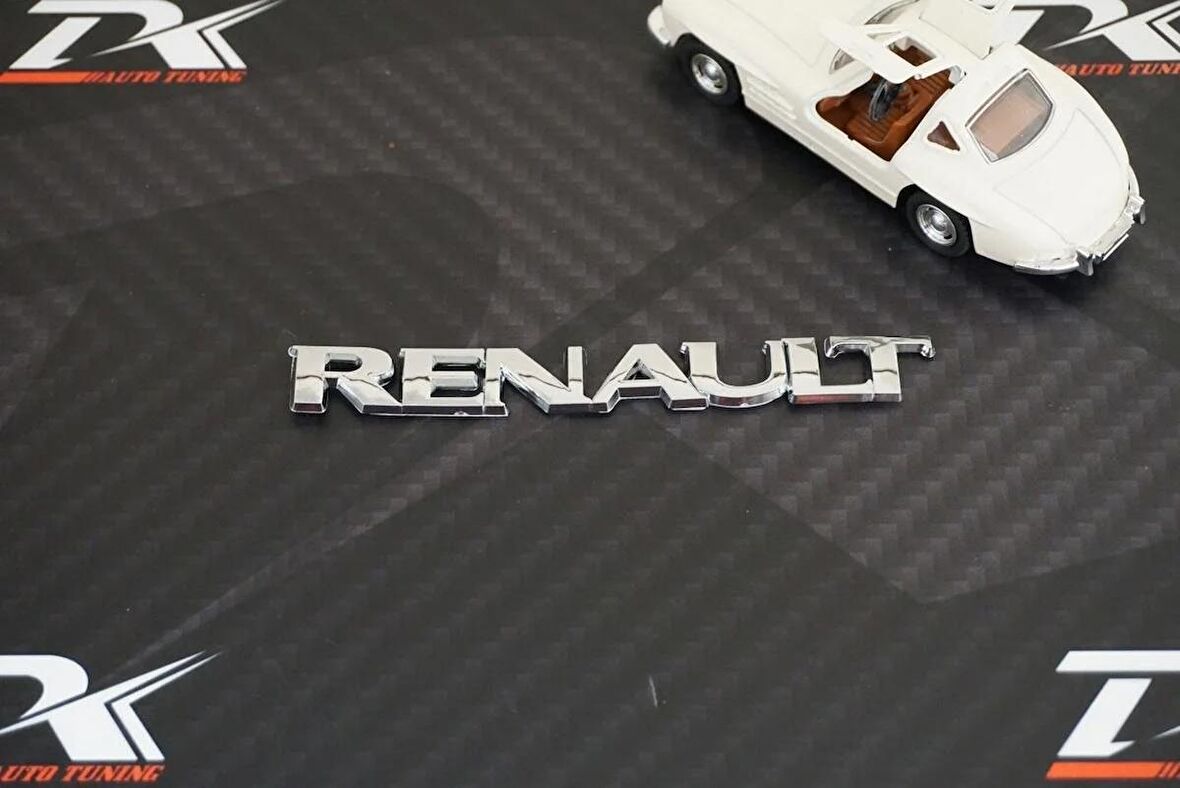 DK Tuning Renault Bagaj 3M 3D Krom ABS Logo Amblem