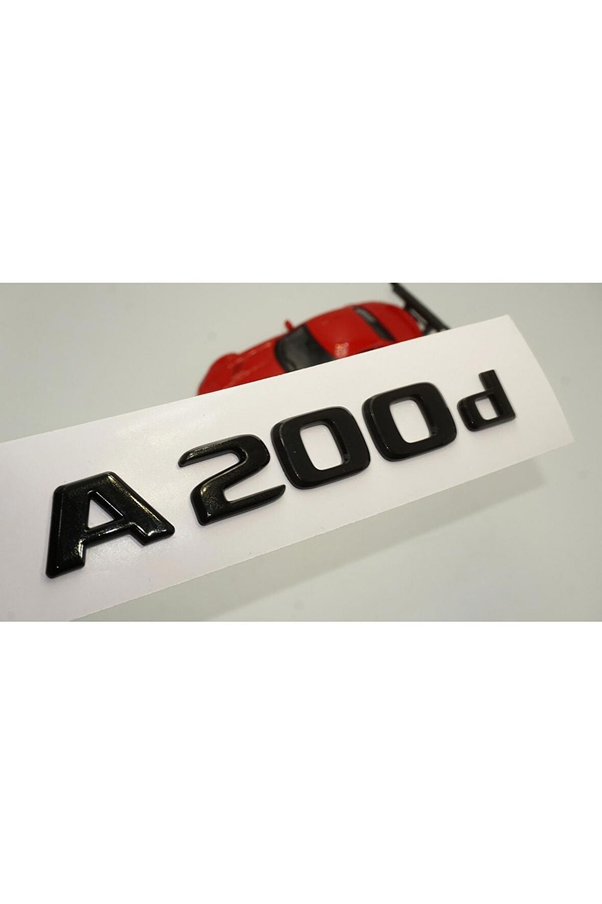A 200d Bagaj Parlak Siyah Abs 3m 3d Yazı Logo