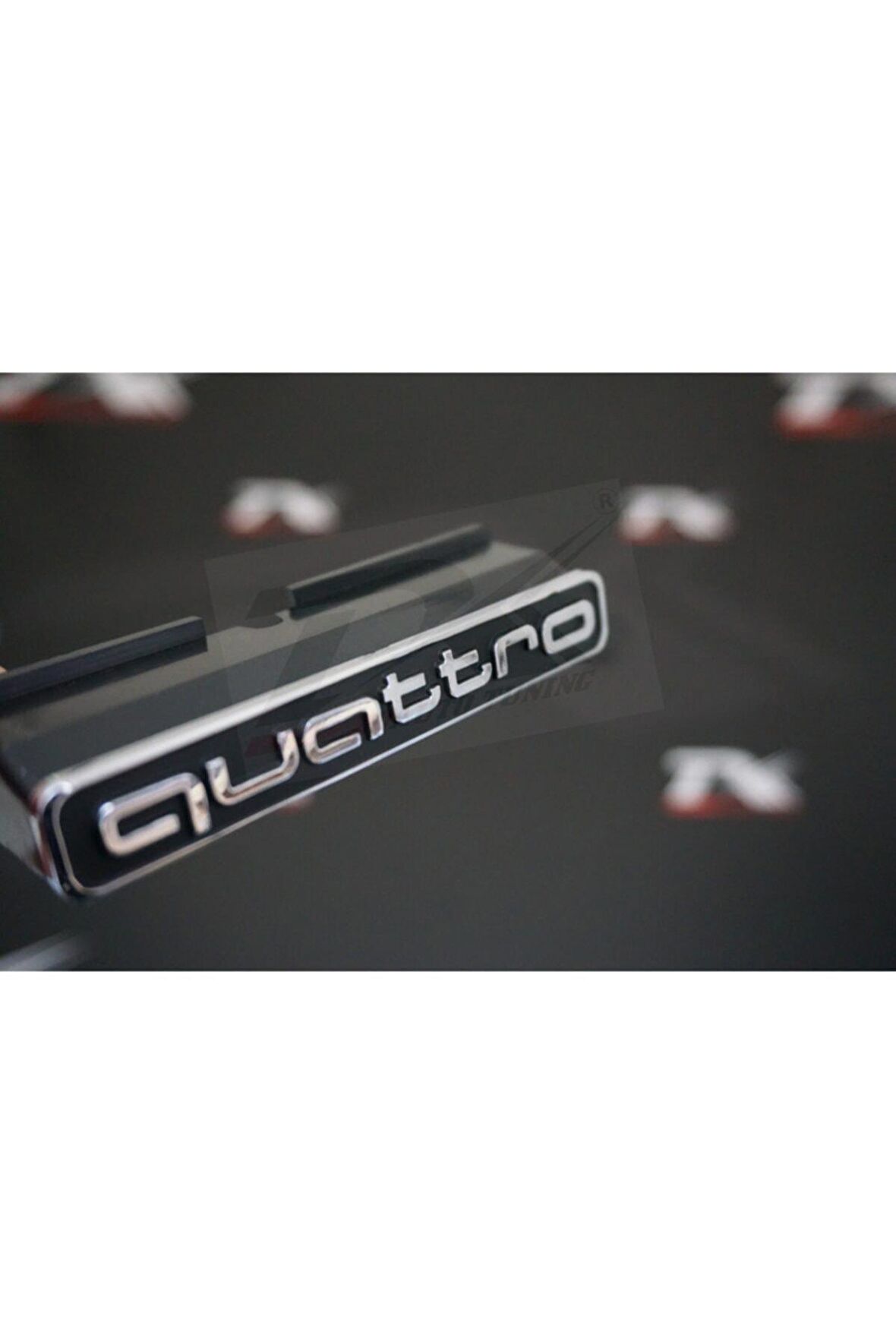 Audi Q3 2016 2018 Modeller Ön Panjur Izgara Logo Oem Ürün