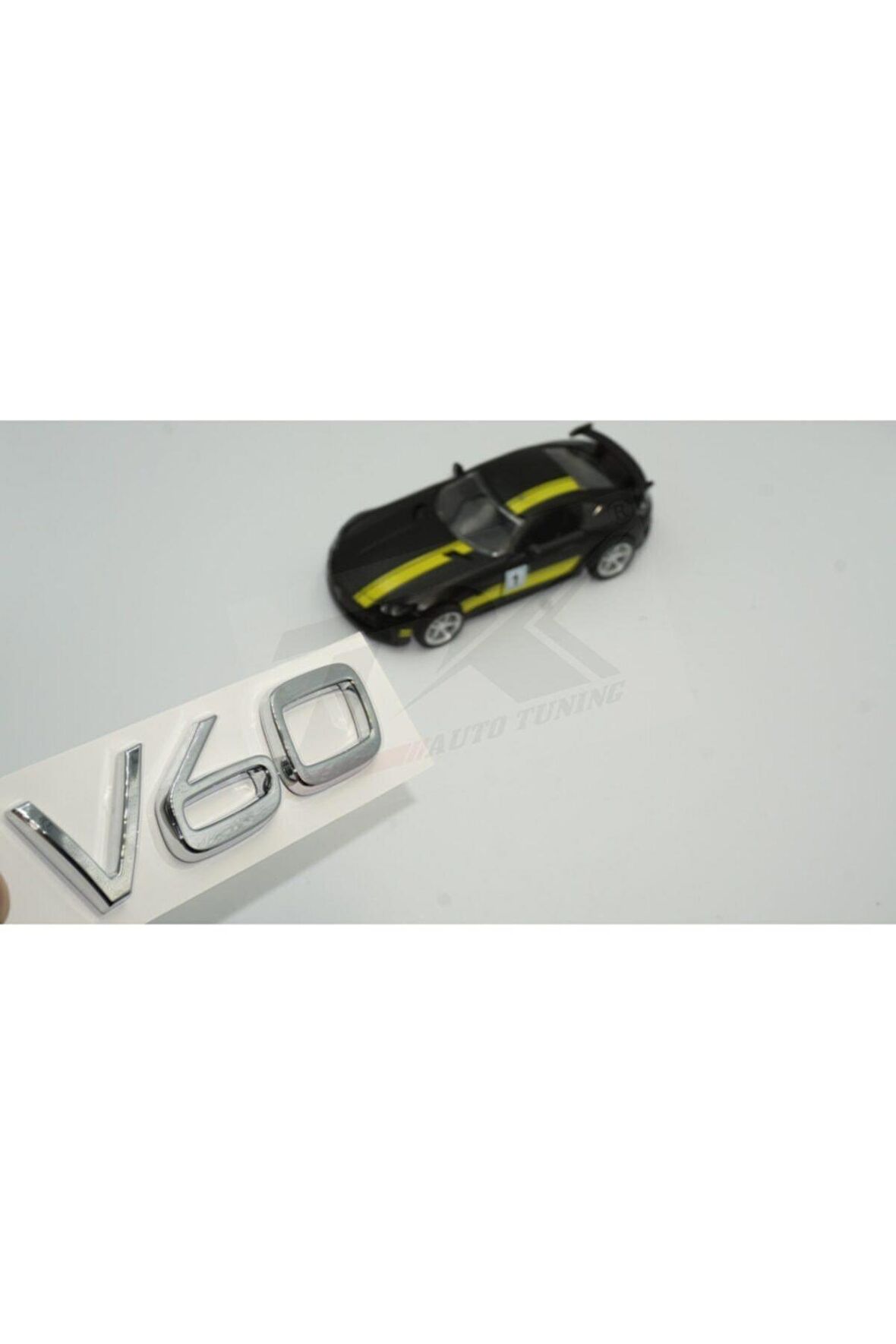 V60 Krom Abs 3m 3d Bagaj Logo Yazı Orjinal Ürün