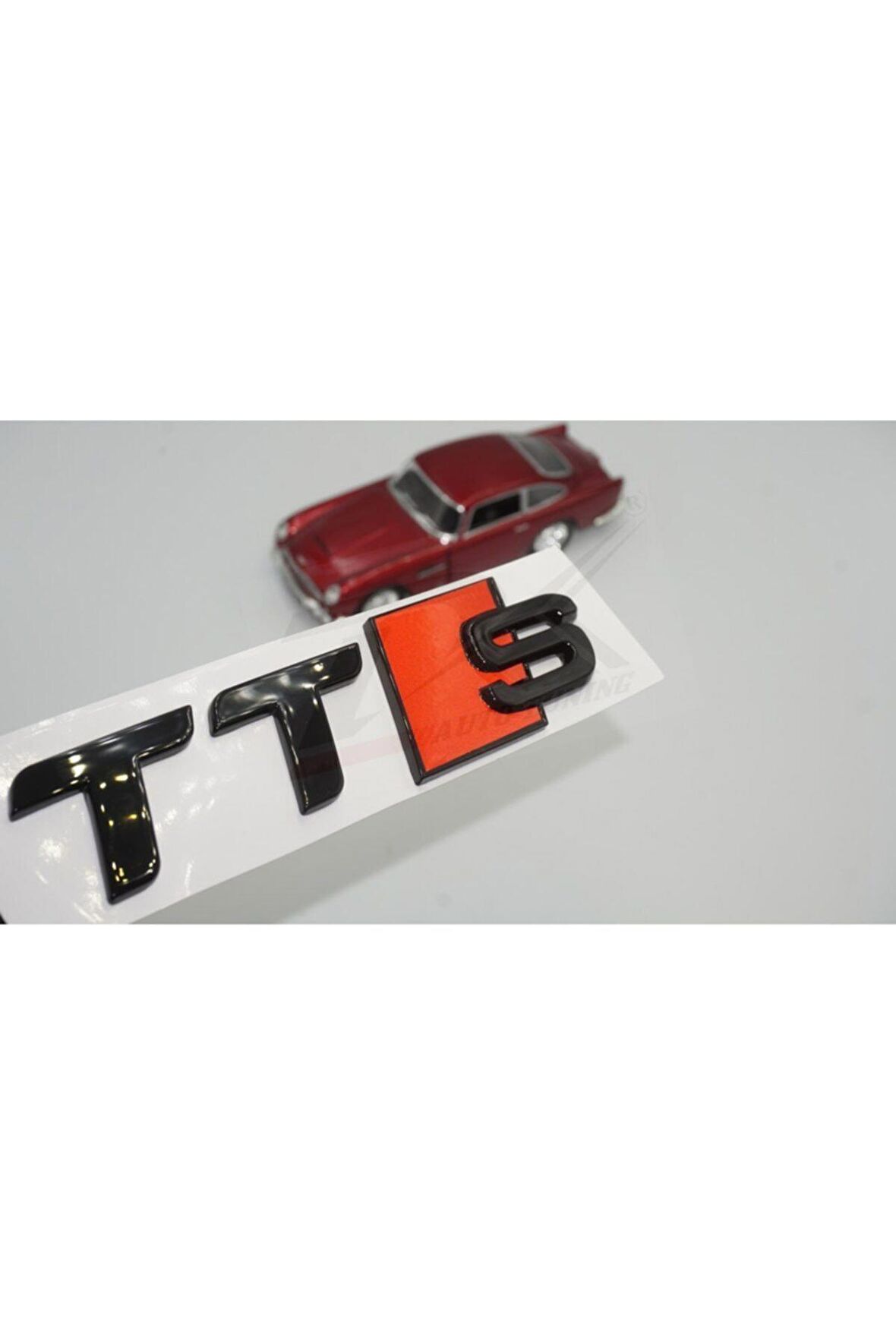 Audi Ttrs Parlak Siyah Abs 3m 3d Bagaj Logo Yazı Orjinal Ürün
