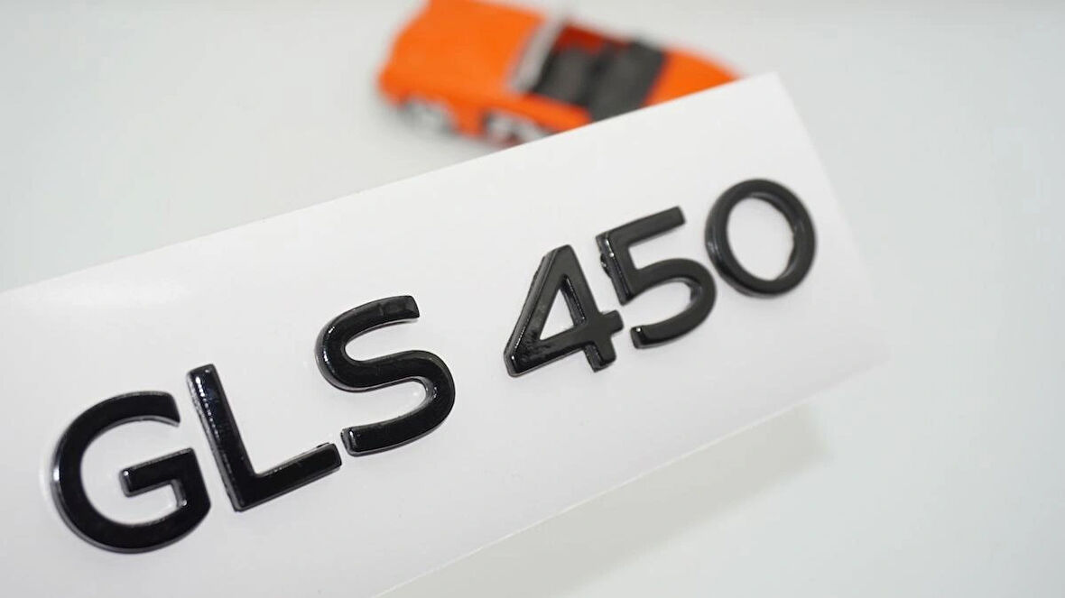 DK Tuning GLS 450 Maybach Bagaj Siyah ABS Yazı Logo Arma