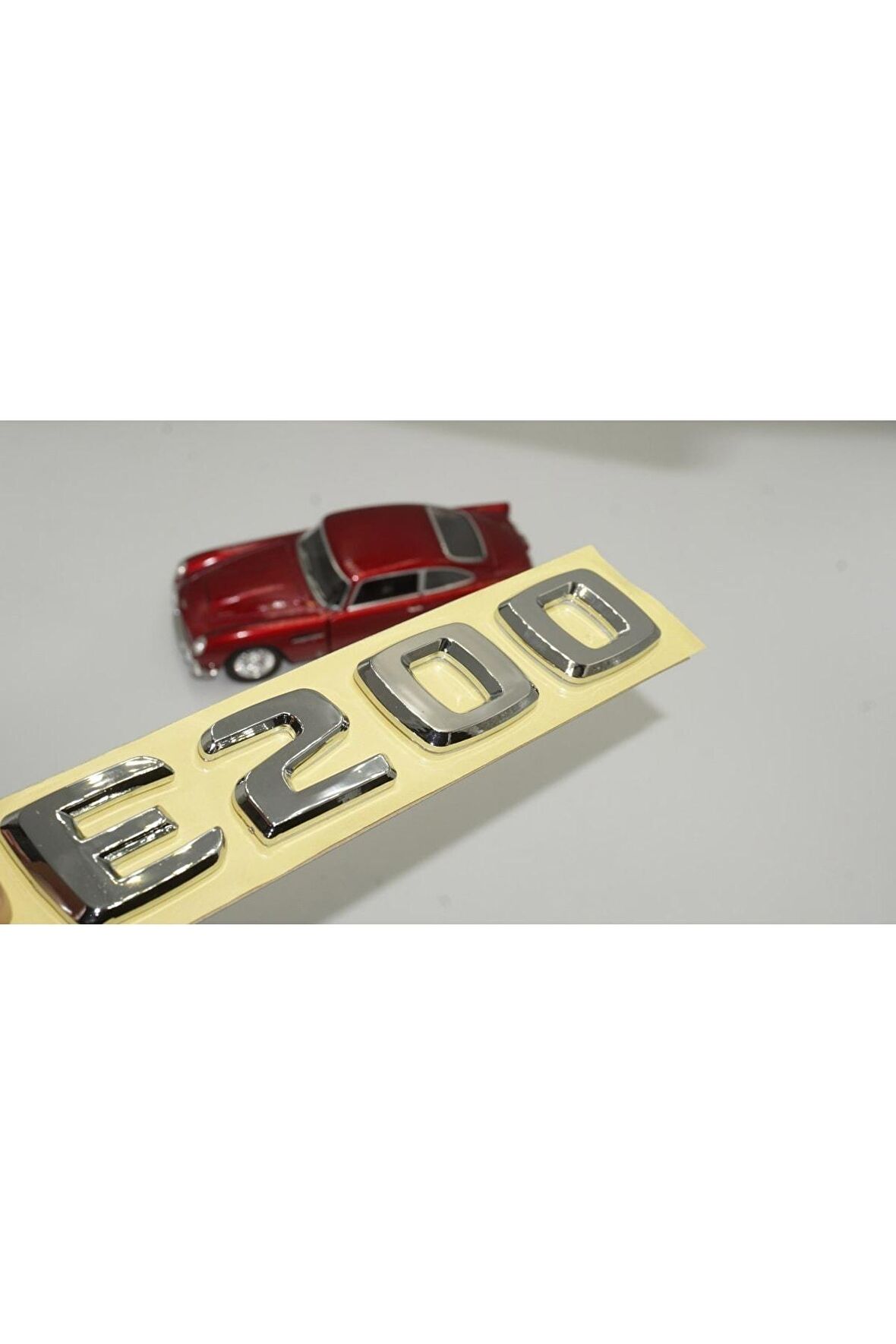 E200 Bagaj Krom Abs 3m 3d Yazı Logo Orjinal Ürün