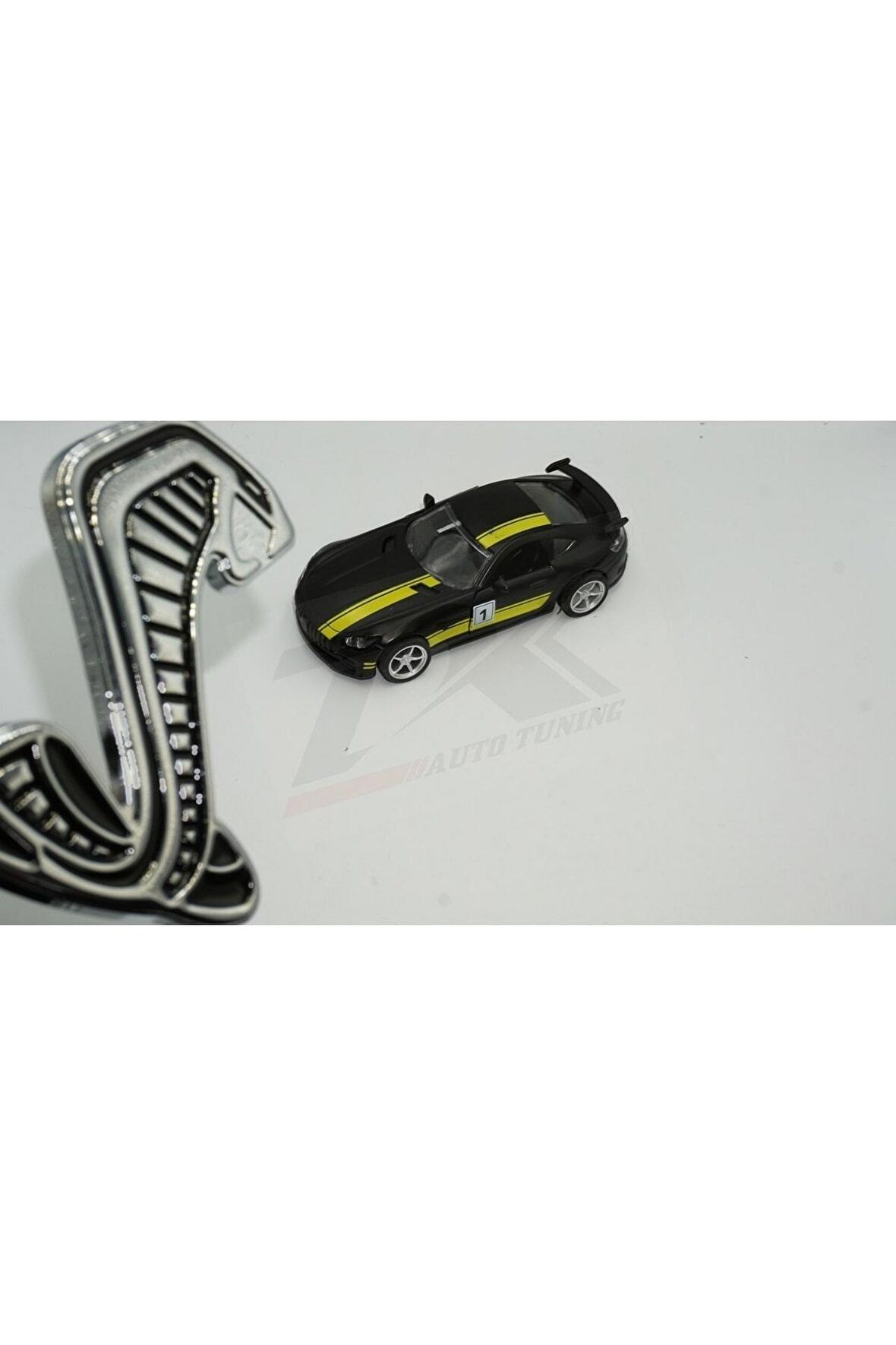 Shelby Kobra Yeni Nesil Bagaj 3m 3d Krom Metal Logo