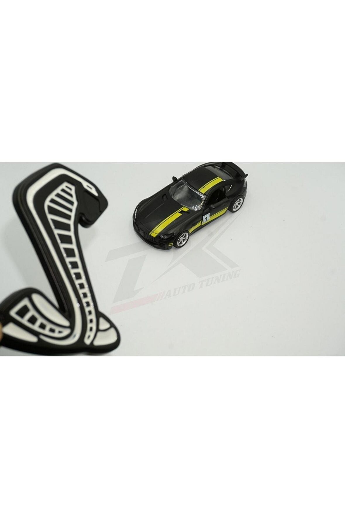 Shelby Kobra Yeni Nesil Bagaj 3m 3d Krom Metal Logo