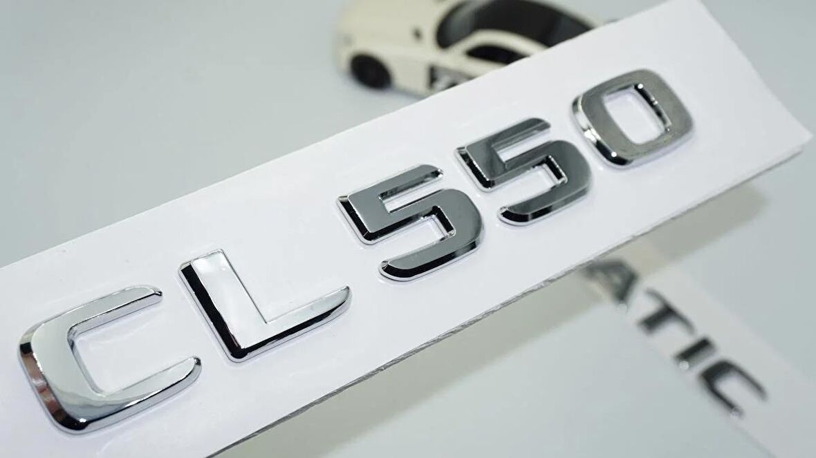 DK Tuning Benz CL550 4Matic Bagaj Krom ABS 3M 3D Yazı Logo