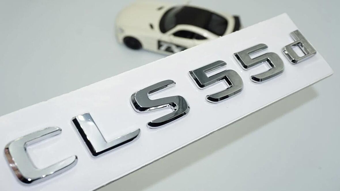 DK Tuning CLS55d Bagaj Krom ABS 3M 3D Yazı Logo Benz İle Uyumlu