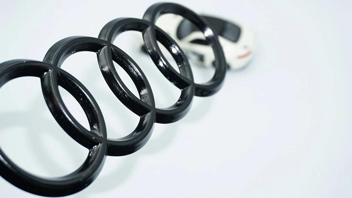 DK Tuning Audi A7 Bagaj 185mm Siyah Halka Rozet Amblem Arma