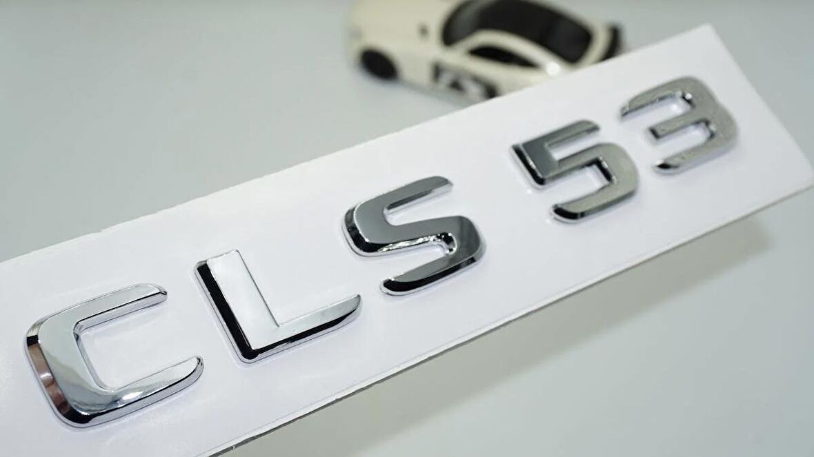 DK Tuning CLS53 Bagaj Krom ABS 3M 3D Yazı Logo Benz İle Uyumlu