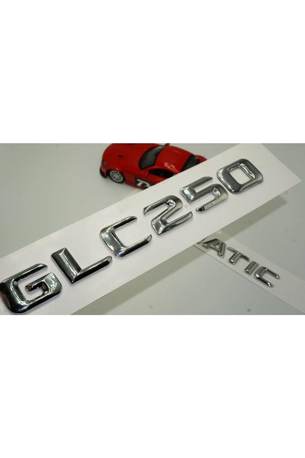 Benz Glc 250 4matic Bagaj Krom Metal 3m 3d Yazı Logo