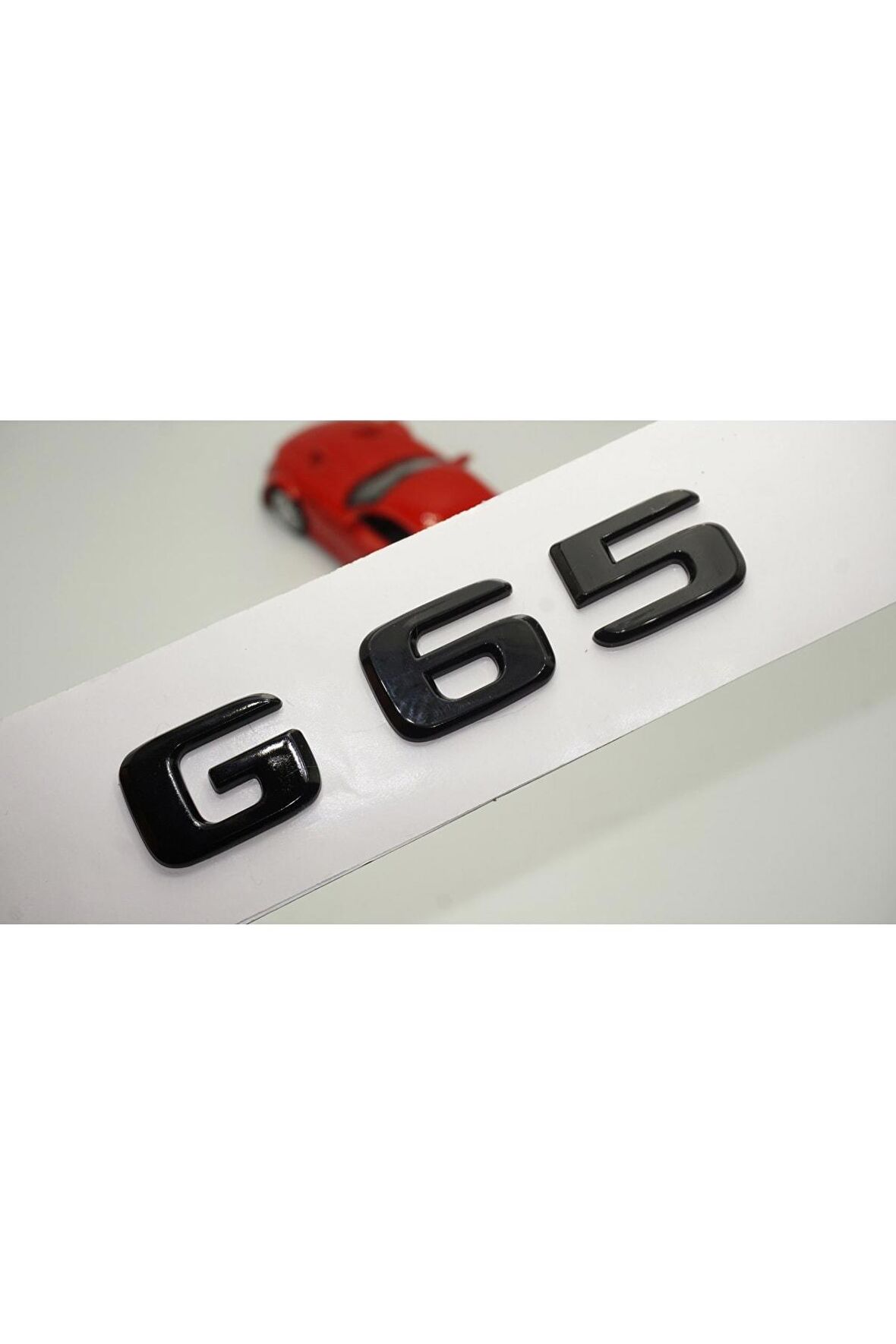 G65 Bagaj Parlak Siyah Abs 3m 3d Yazı Logo