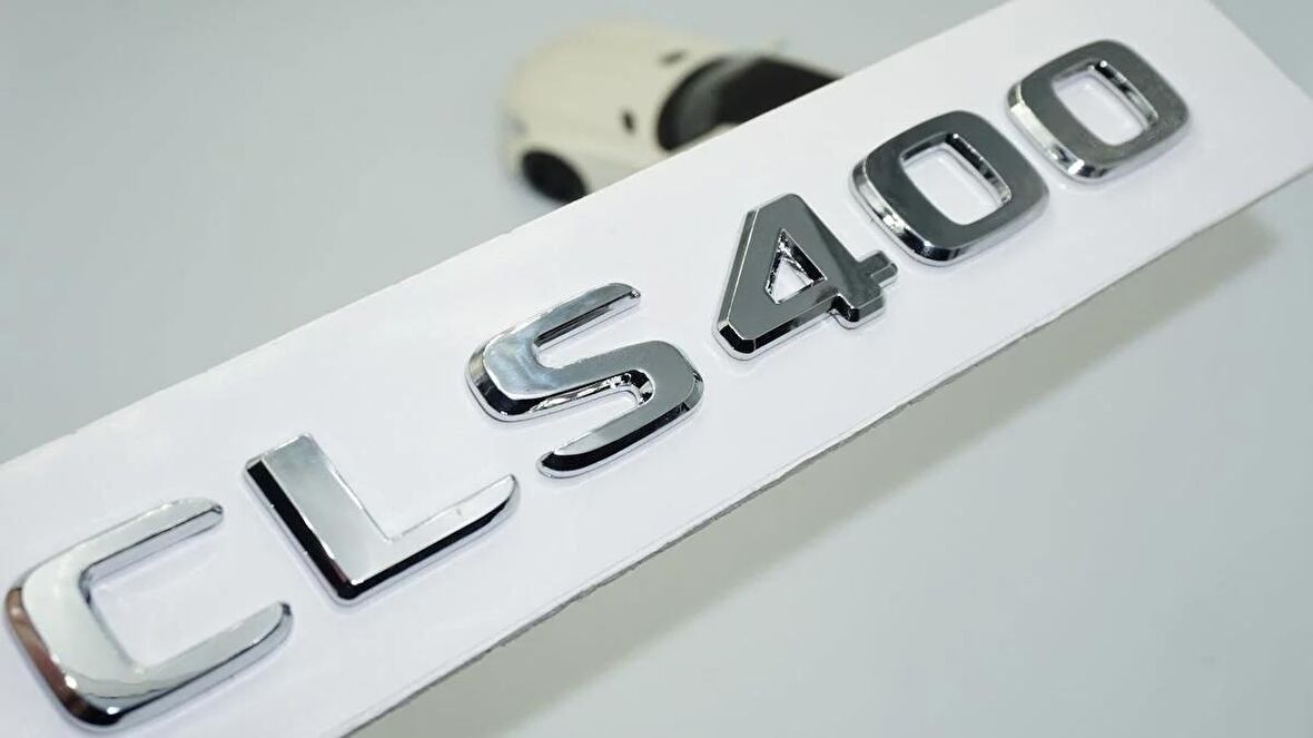 DK Tuning CLS400 Bagaj Krom ABS 3M 3D Yazı Logo Benz İle Uyumlu