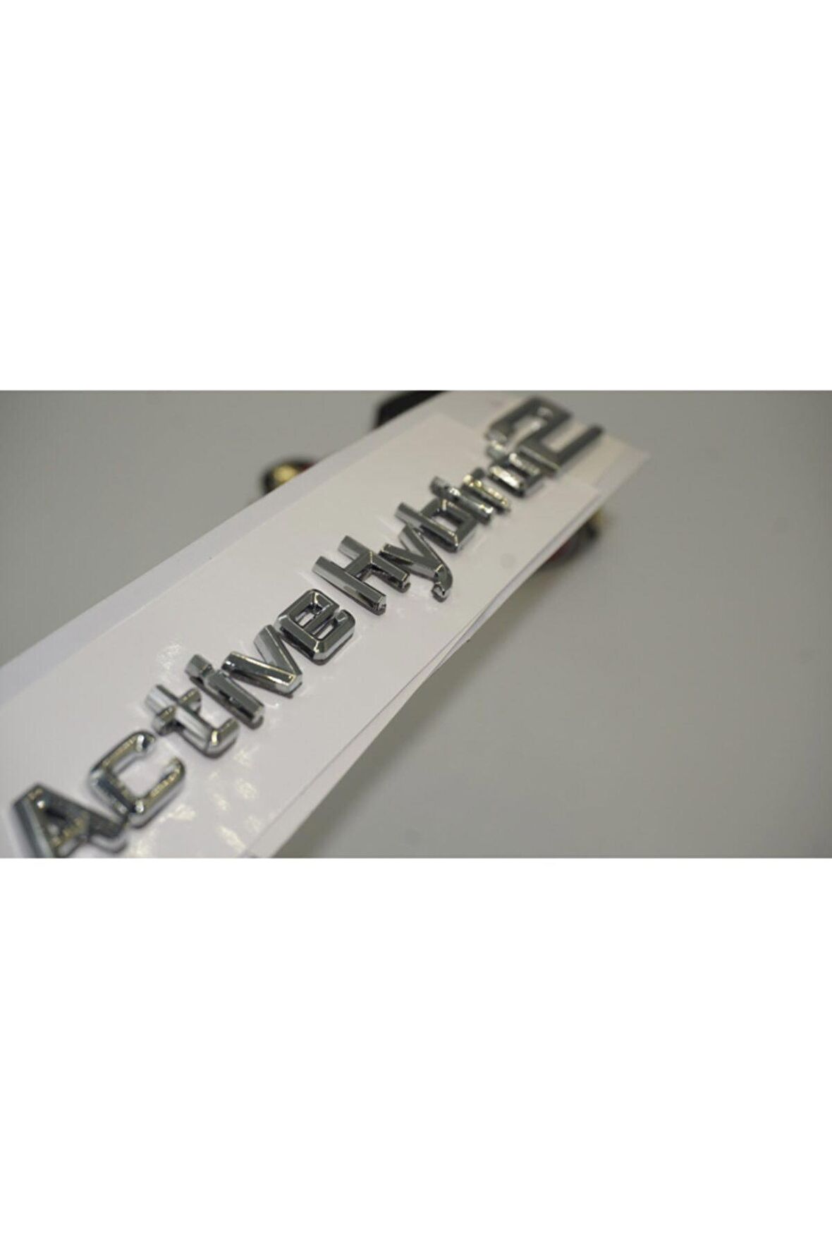 Dk Active Hybrid2 Bagaj Krom Metal 3m 3d Yazı Logo Bmw Ile Uyumlu