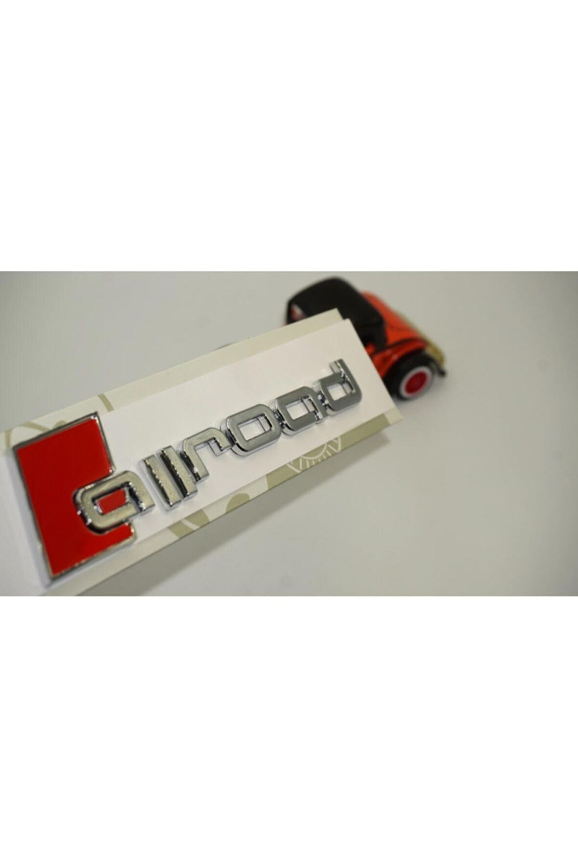 Audi A4 A6 S Allroad Vagon Bagaj Krom Abs 3m 3d Yazı Logo Orjinal Ürün