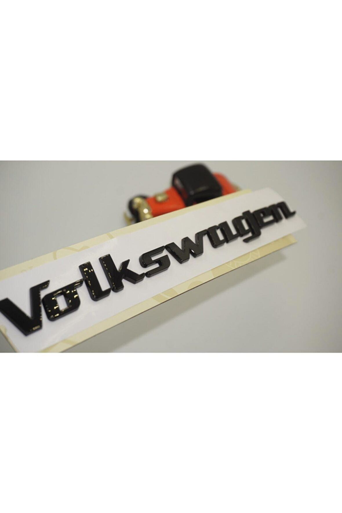 Vw Volkswagen New Bettle 12-16 Bagaj Parlak Siyah Abs 3m Yazı Logo Orjinal Ürün