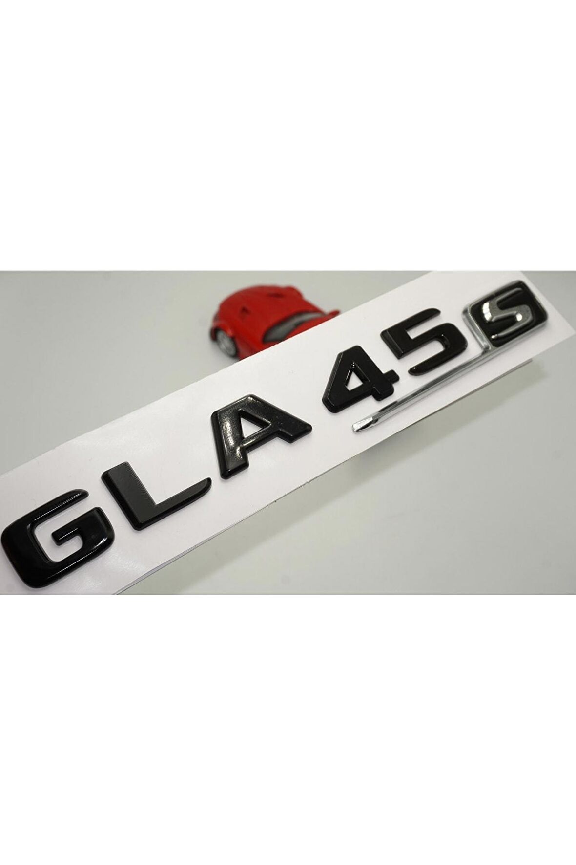 Gla 45s Bagaj Parlak Siyah Abs 3m 3d Yazı Logo