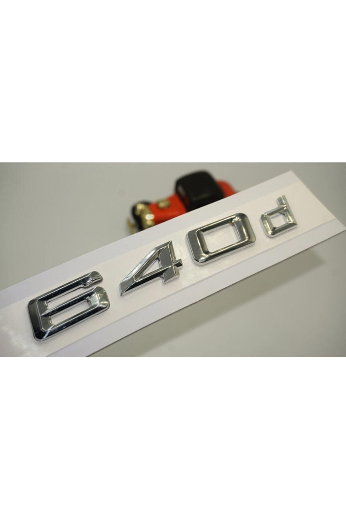 Bmw 640d Bagaj Krom Metal 3m 3d Yazı Logo