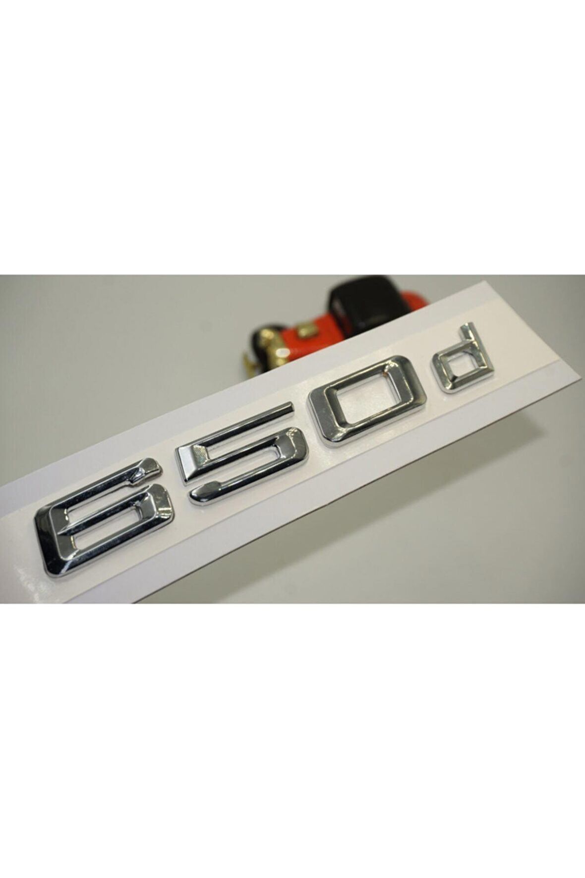 Bmw 650d Bagaj Krom Metal 3m 3d Yazı Logo