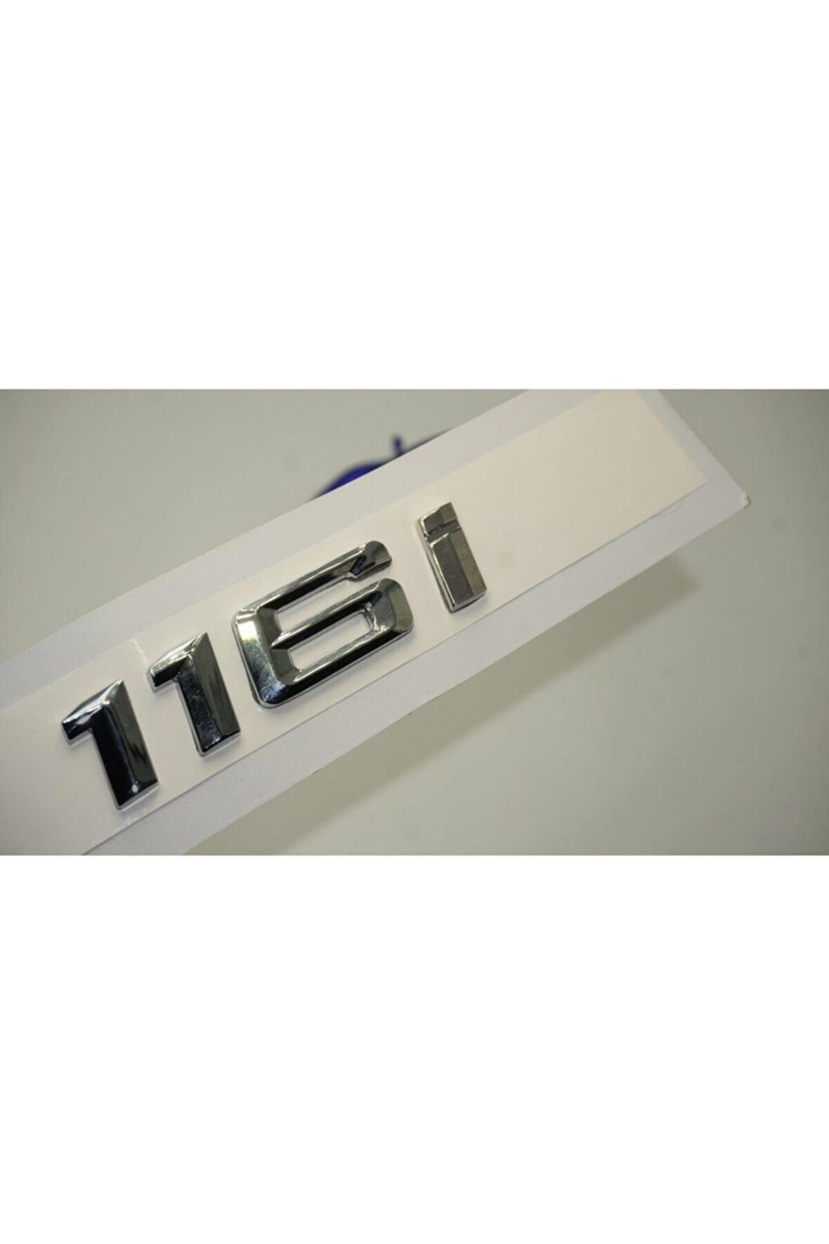 Bmw 116i Bagaj Krom Metal 3m 3d Yazı Logo